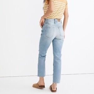 Madewell Curvy Perfect Vintage Jean distressed, Size 28P